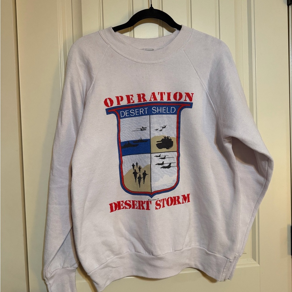 Vintage Operation Desert Storm Sweater (1991)